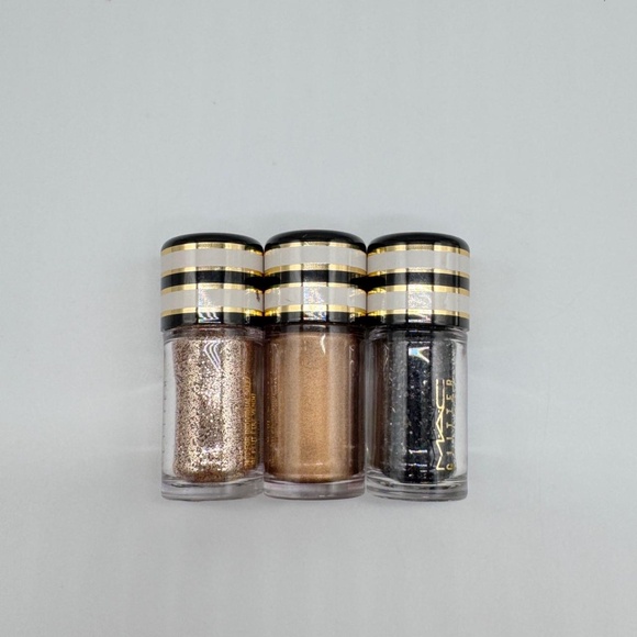 MAC Cosmetics Glitter Pigment Bundle + Kabuki Brushes Set - Picture 5 of 14